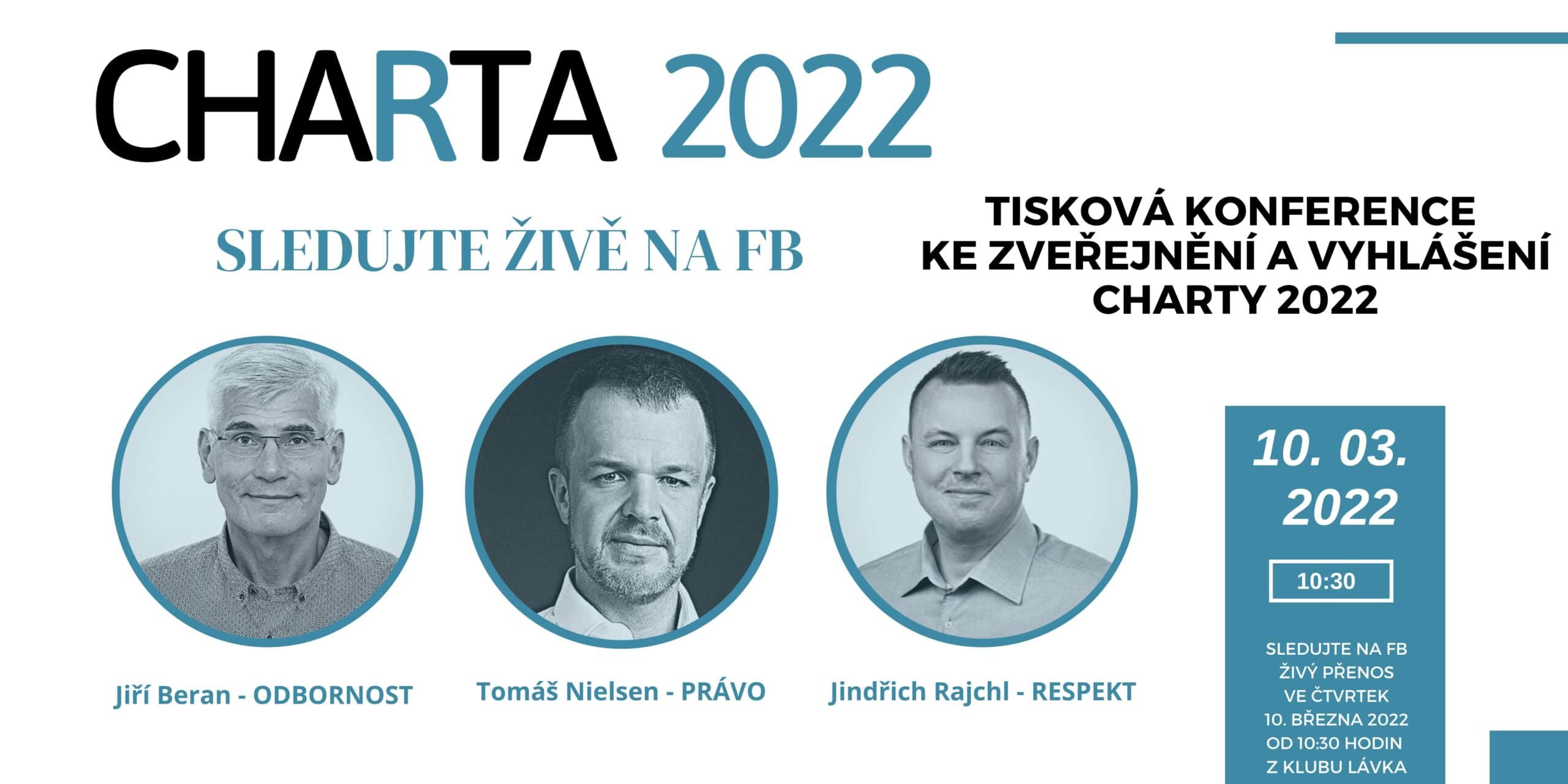 Tisková konference charta 2022